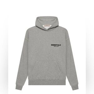 Fear of God Essentials Gray Hoodie